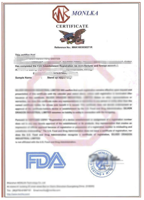 口罩-FDA認證-微測檢測